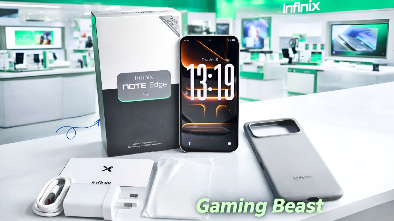 Lanzamiento Infinix NOTE Edge 2026 – Smartphone con Cámara de 250 MP, Batería Gigante de 8000 mAh y Carga Rápida de 90W