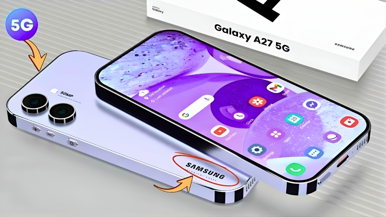 Samsung Galaxy A27 5G 2026: móvil rápido, batería duradera y tecnología 5G para el día a día