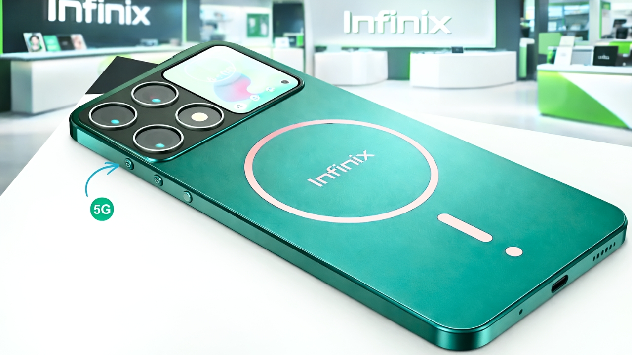 Infinix Slim 5G 2026: 18 GB de RAM, Cámara de 250 MP y Batería Gigante de 8000 mAh